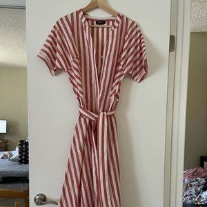 Maxi linen dress